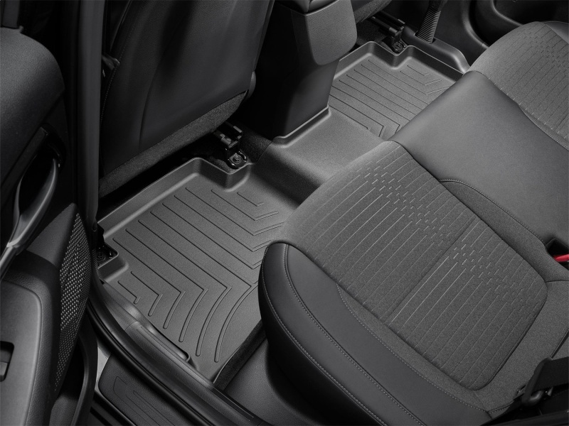 Picture of WeatherTech WT FloorLiner-Rear-Blk Floor Mats - 4415922