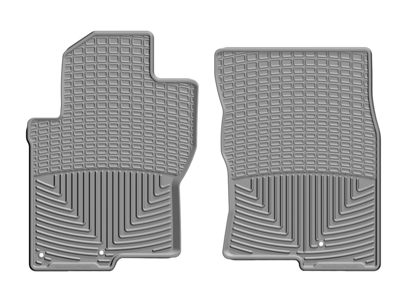 Picture of WeatherTech WT Rubber Mats-Front-Grey Floor Mats - W458GR