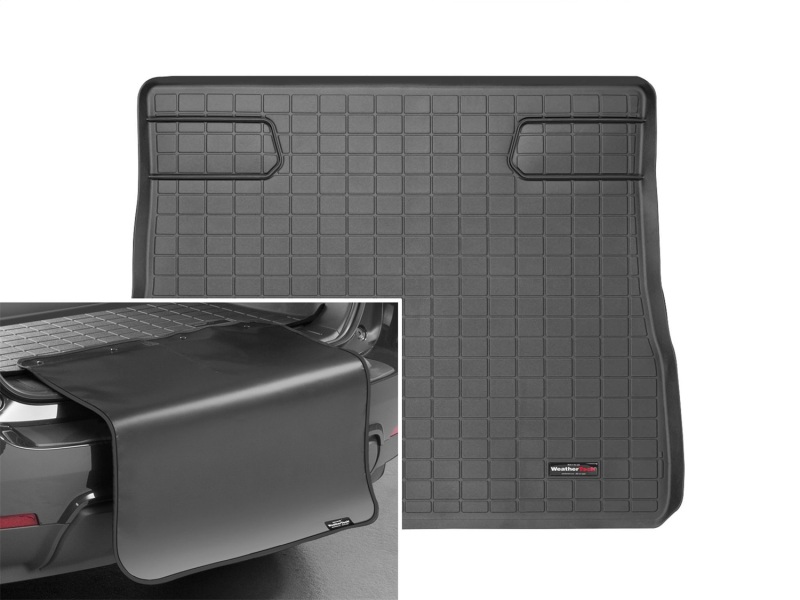 Picture of WeatherTech WT Cargo Liners-Black Floor Mats - 40552SK