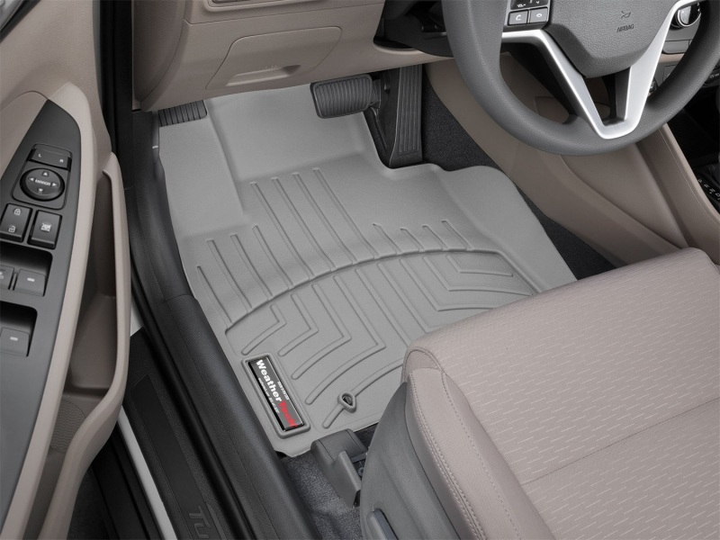 Picture of WeatherTech WT FloorLiner-Front-Grey Floor Mats - 4615721