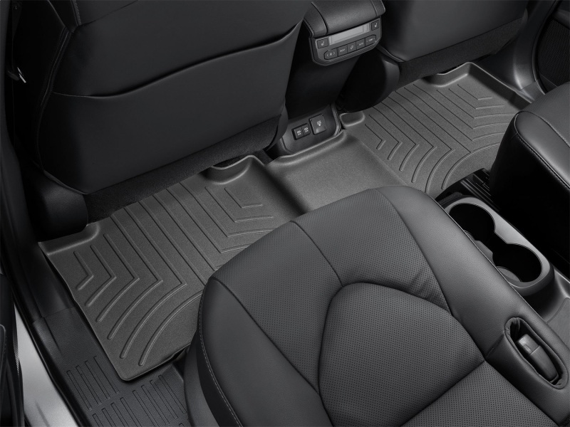 Picture of WeatherTech WT FloorLiner-Rear-Blk Floor Mats - 4416092