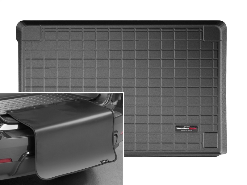 Picture of WeatherTech WT Cargo Liners-Black Floor Mats - 401238SK