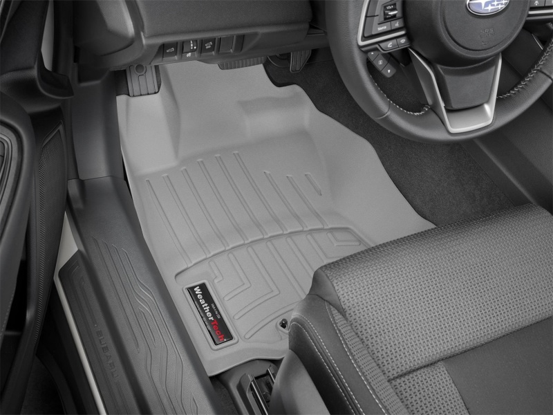 Picture of WeatherTech WT FloorLiner-Front-Grey Floor Mats - 4615831