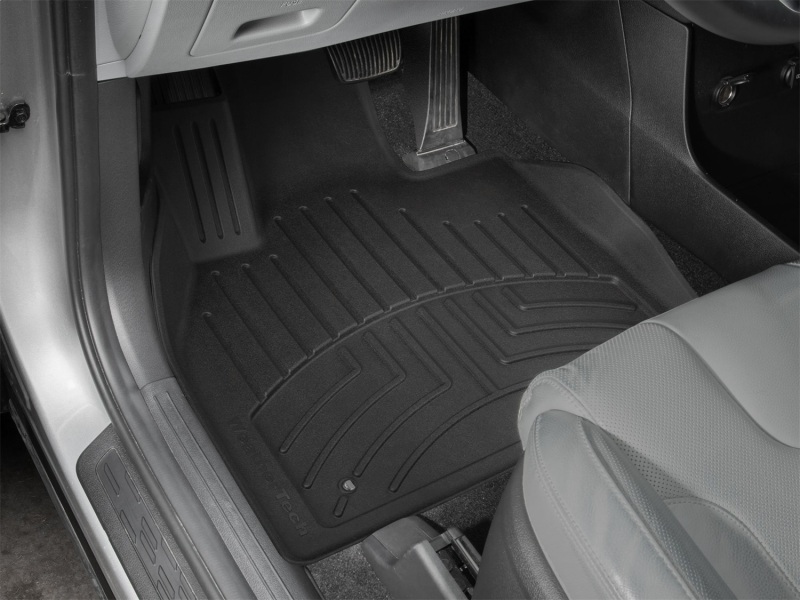 Picture of WeatherTech WT FloorLiner-Front-Blk Floor Mats - 4415781IM