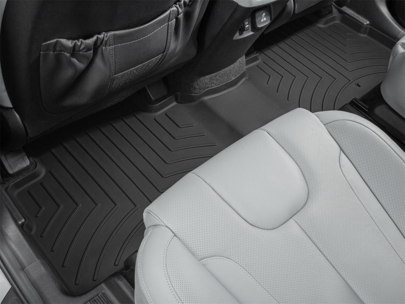 Picture of WeatherTech WT FloorLiner-Rear-Blk Floor Mats - 4415782IM