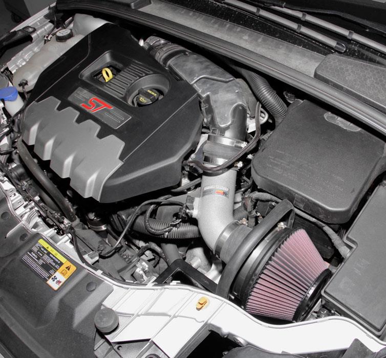 Picture of KN K&N 13 Ford Focus ST L4-2.9L F/I Typhoon Performance Intake Cold Air Intakes - 69-3518TS