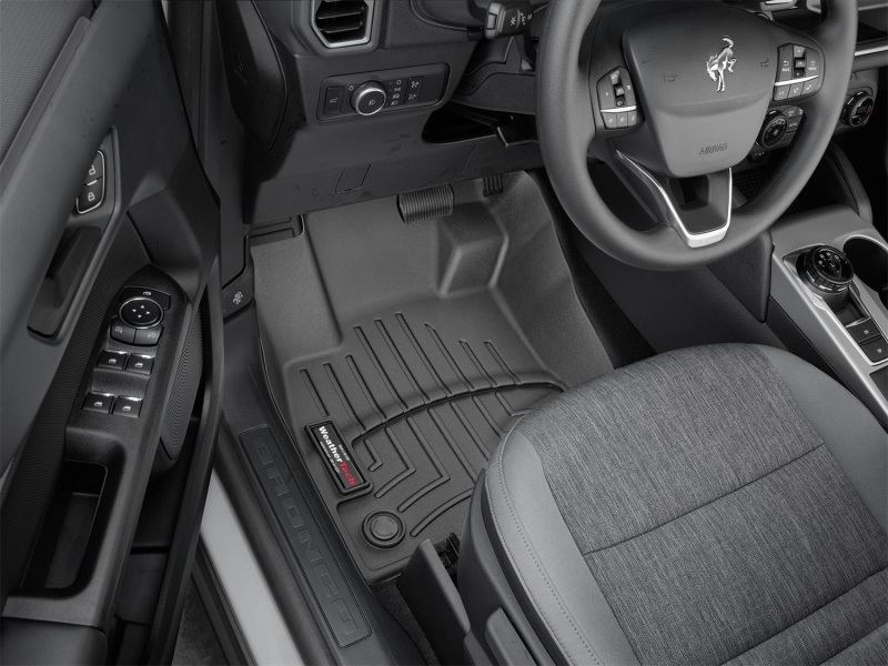 Picture of WeatherTech WT FloorLiner-Front-Blk Floor Mats - 4416421