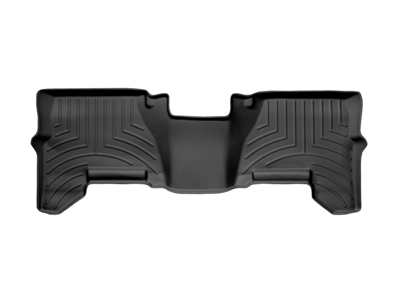 Picture of WeatherTech WT FloorLiner-Rear-Blk Floor Mats - 440332
