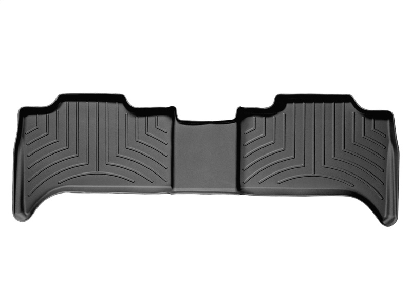 Picture of WeatherTech WT FloorLiner-Rear-Blk Floor Mats - 440402