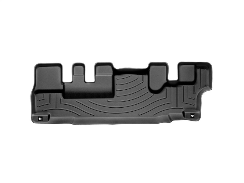 Picture of WeatherTech WT FloorLiner-Rear-Blk Floor Mats - 440433