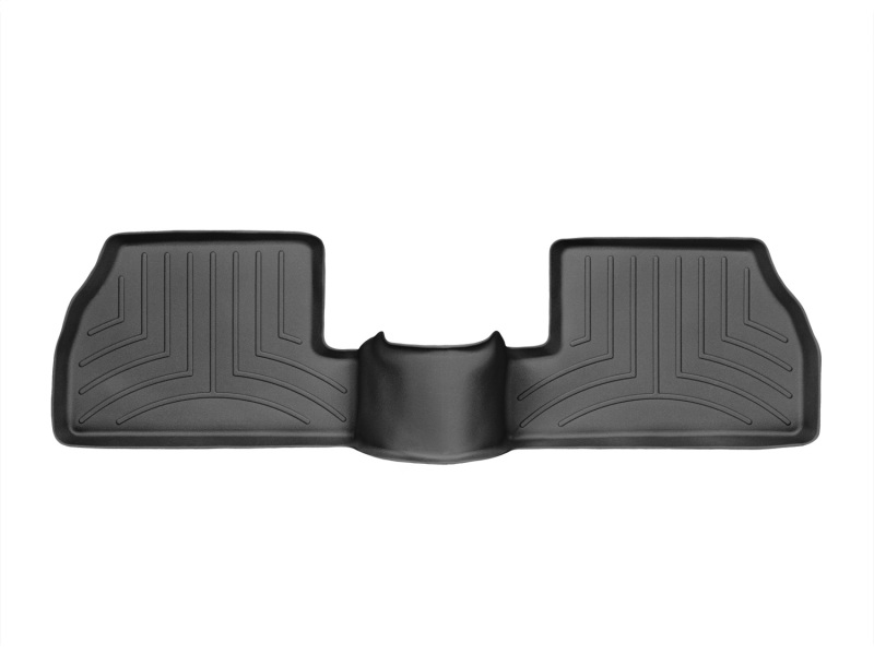 Picture of WeatherTech WT FloorLiner-Rear-Blk Floor Mats - 440752