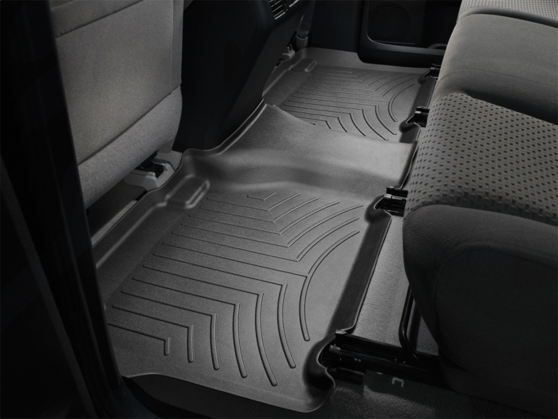 Picture of WeatherTech WT FloorLiner-Rear-Blk Floor Mats - 440933