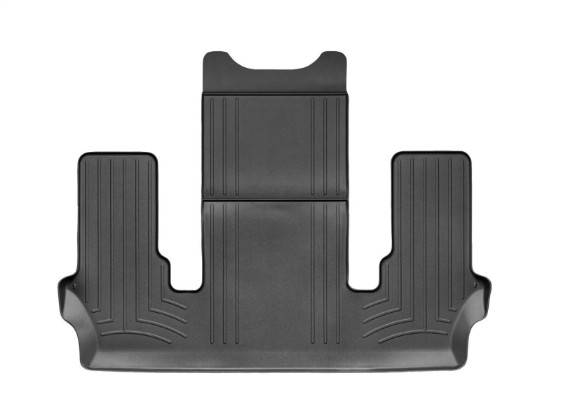 Picture of WeatherTech WT FloorLiner-Rear-Blk Floor Mats - 440935