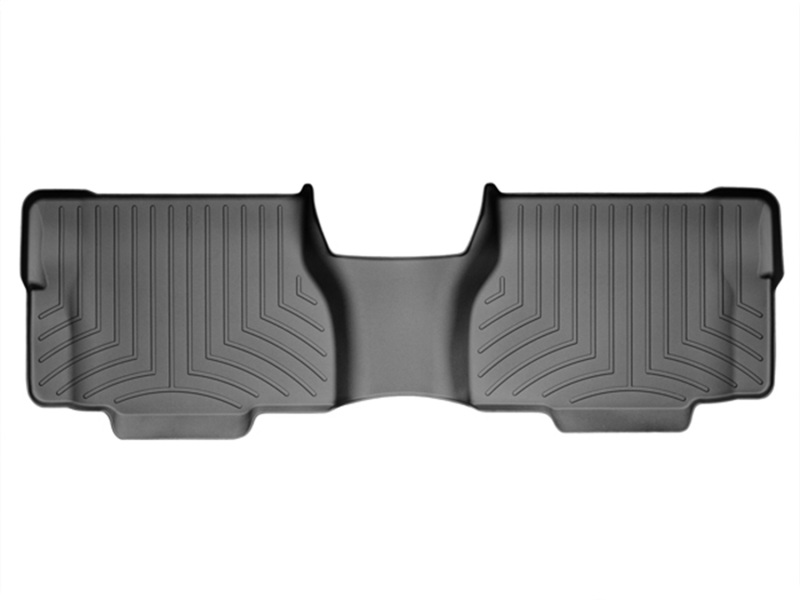 Picture of WeatherTech WT FloorLiner-Rear-Blk Floor Mats - 440937