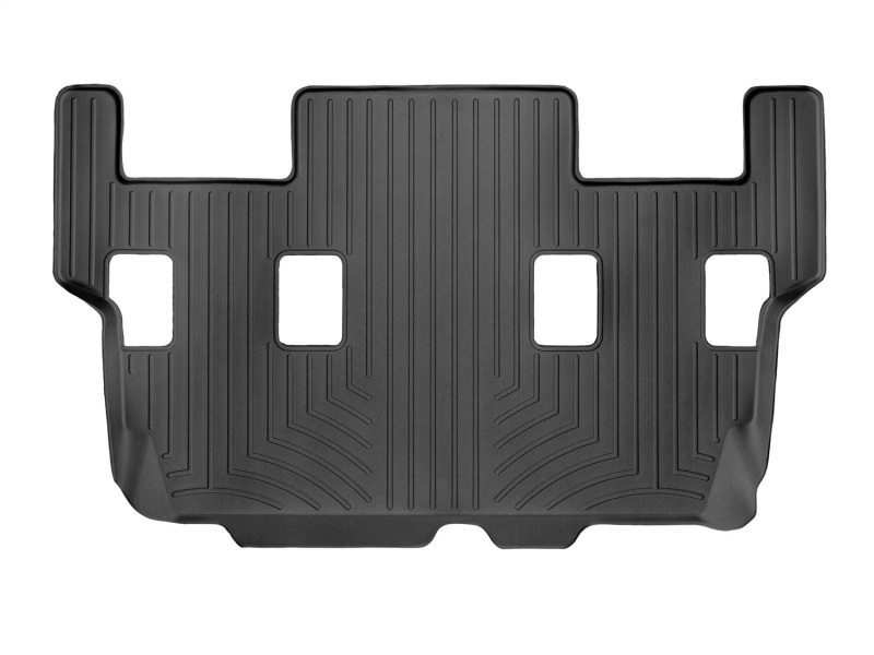 Picture of WeatherTech WT FloorLiner-Rear-Blk Floor Mats - 441076