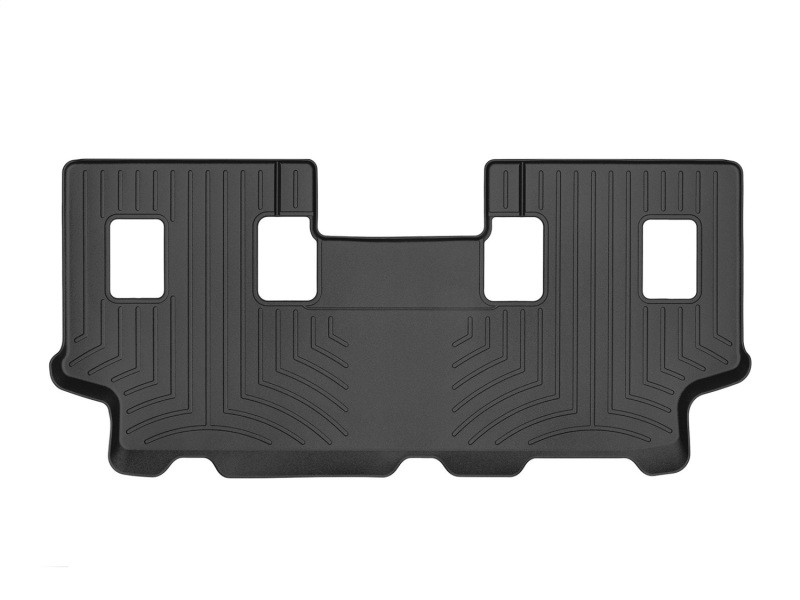 Picture of WeatherTech WT FloorLiner-Rear-Blk Floor Mats - 441073