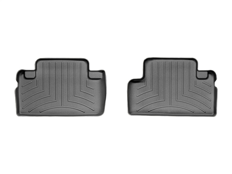 Picture of WeatherTech WT FloorLiner-Rear-Blk Floor Mats - 441552