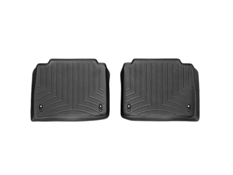 Picture of WeatherTech WT FloorLiner-Rear-Blk Floor Mats - 442072