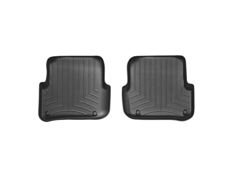 Picture of WeatherTech WT FloorLiner-Rear-Blk Floor Mats - 442192