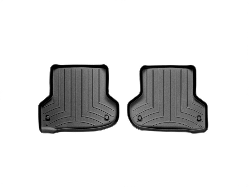 Picture of WeatherTech WT FloorLiner-Rear-Blk Floor Mats - 442182