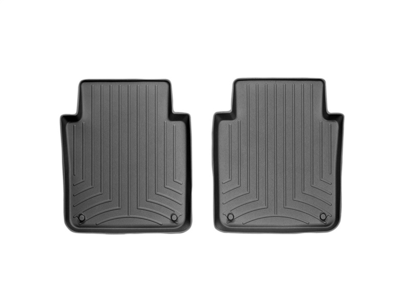 Picture of WeatherTech WT FloorLiner-Rear-Blk Floor Mats - 442203