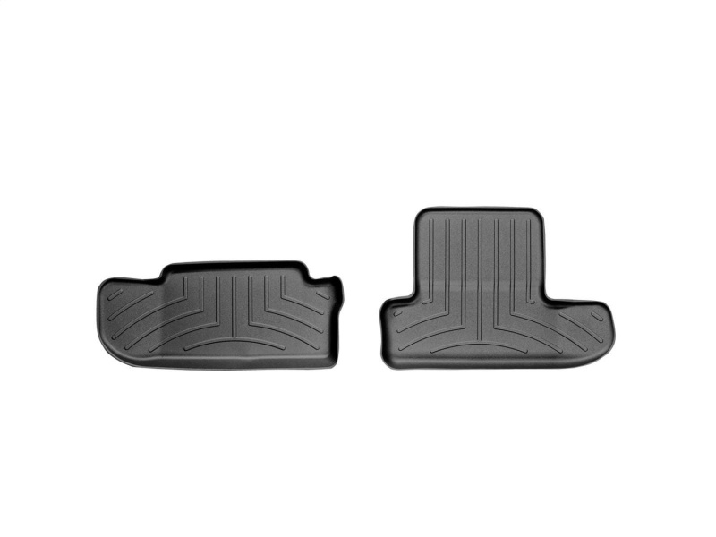 Picture of WeatherTech WT FloorLiner-Rear-Blk Floor Mats - 442222