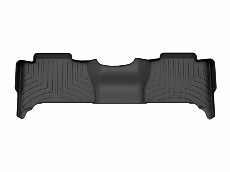 Picture of WeatherTech WT FloorLiner-Rear-Blk Floor Mats - 442352