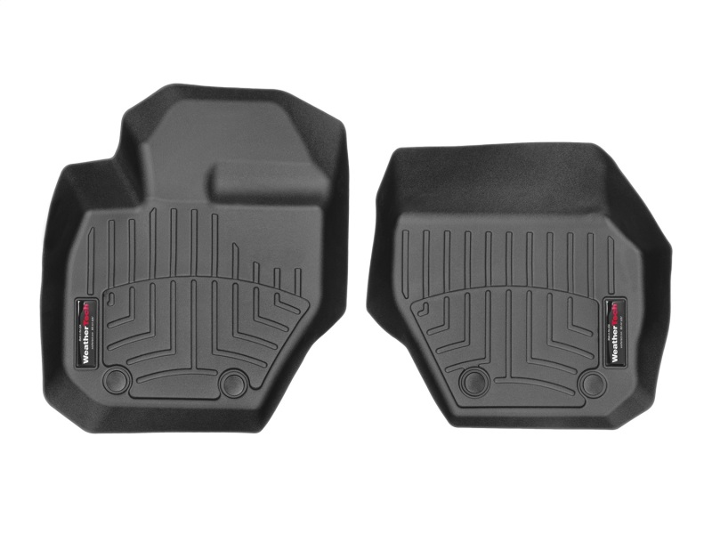 Picture of WeatherTech WT FloorLiner-Front-Blk Floor Mats - 442341