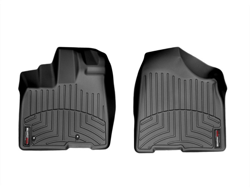 Picture of WeatherTech WT FloorLiner-Front-Blk Floor Mats - 443001