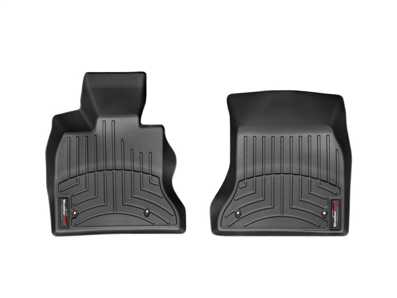 Picture of WeatherTech WT FloorLiner-Front-Blk Floor Mats - 443071