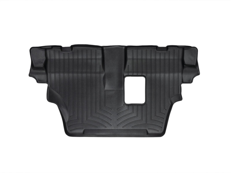 Picture of WeatherTech WT FloorLiner-Rear-Blk Floor Mats - 443243