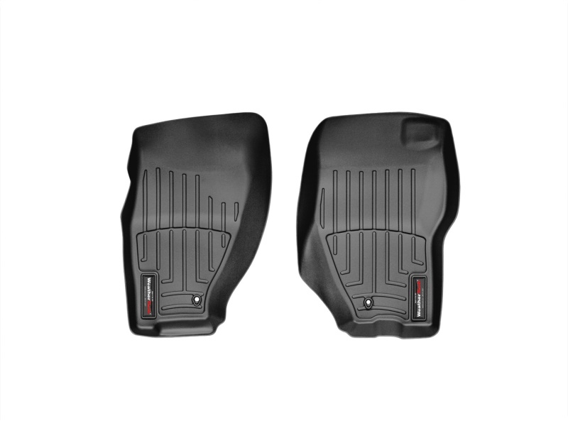 Picture of WeatherTech WT FloorLiner-Front-Blk Floor Mats - 443221