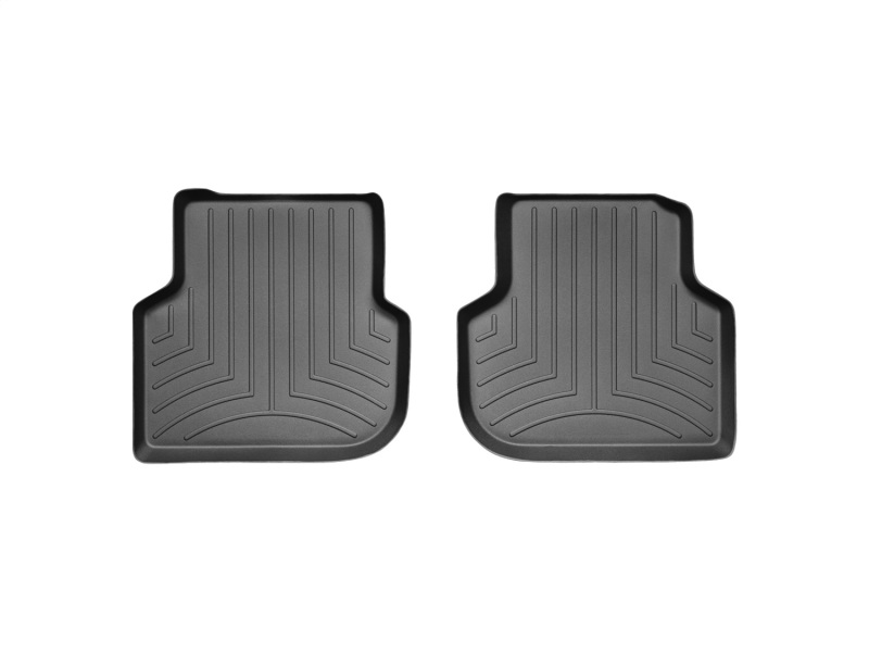 Picture of WeatherTech WT FloorLiner-Rear-Blk Floor Mats - 443382