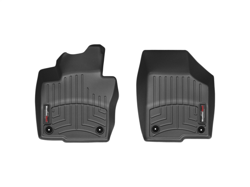 Picture of WeatherTech WT FloorLiner-Front-Blk Floor Mats - 443381