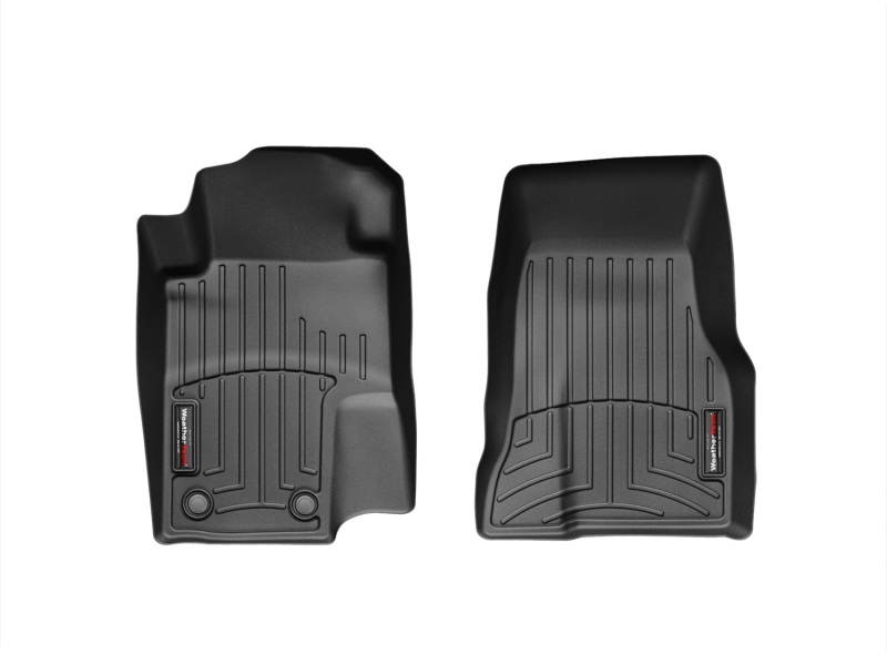 Picture of WeatherTech WT FloorLiner-Front-Blk Floor Mats - 443481