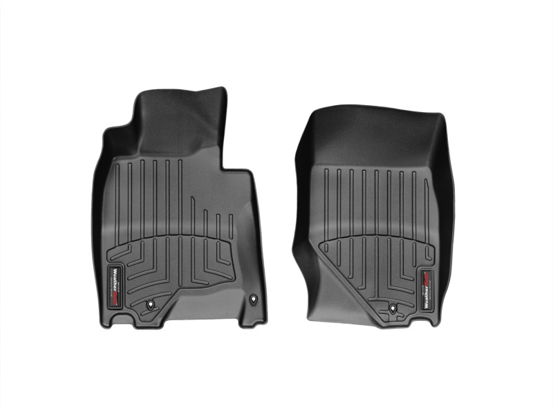Picture of WeatherTech WT FloorLiner-Front-Blk Floor Mats - 443501