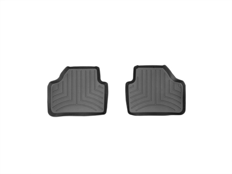 Picture of WeatherTech WT FloorLiner-Rear-Blk Floor Mats - 443652