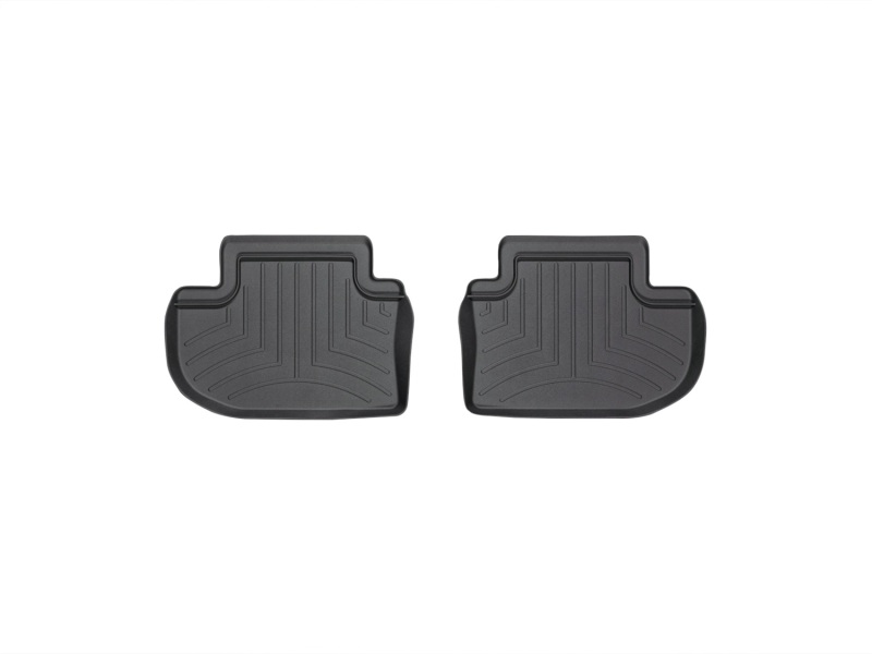 Picture of WeatherTech WT FloorLiner-Rear-Blk Floor Mats - 443723