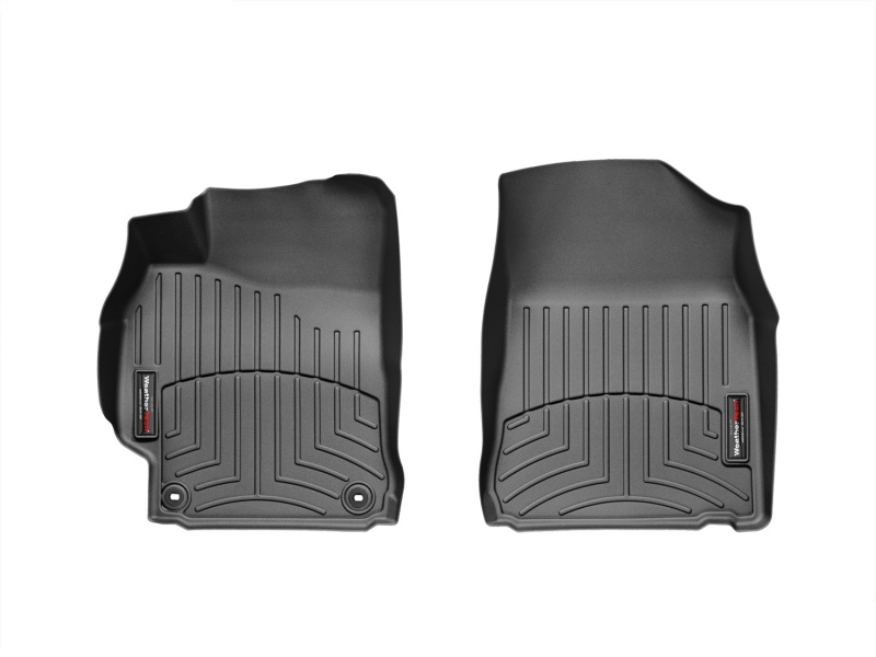 Picture of WeatherTech WT FloorLiner-Front-Blk Floor Mats - 444001