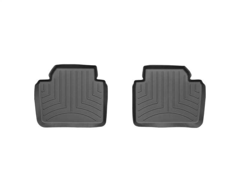 Picture of WeatherTech WT FloorLiner-Rear-Blk Floor Mats - 444102