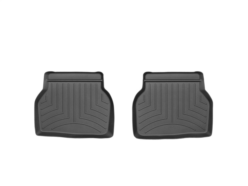 Picture of WeatherTech WT FloorLiner-Rear-Blk Floor Mats - 444282