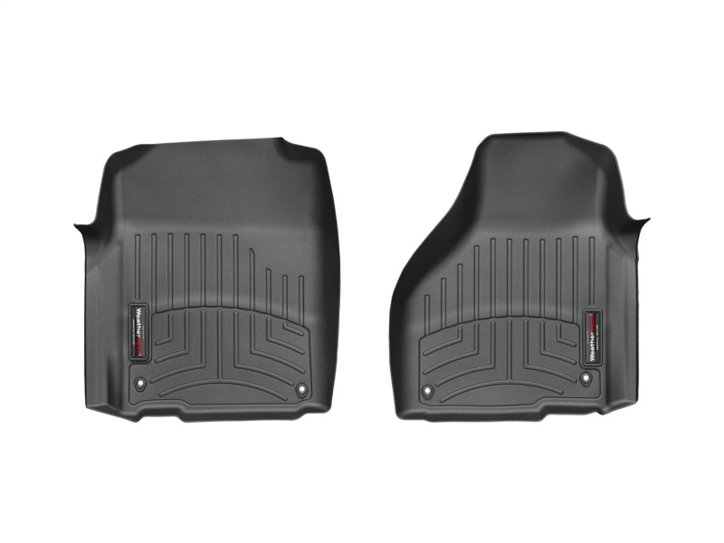 Picture of WeatherTech WT FloorLiner-Front-Blk Floor Mats - 444651