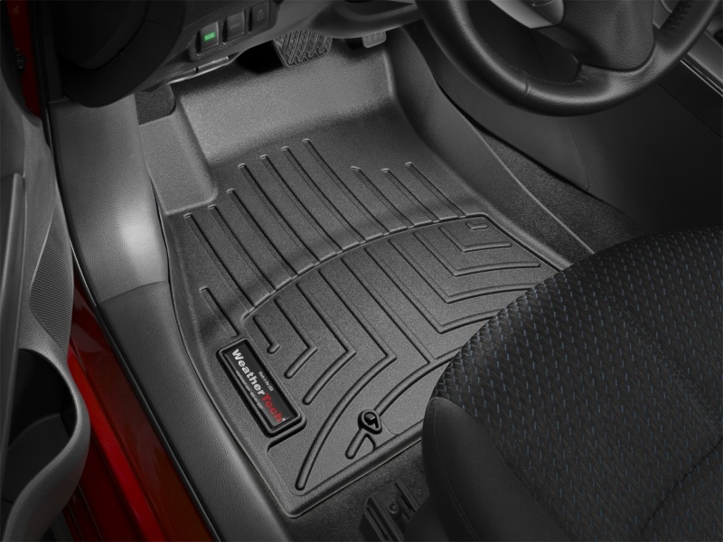 Picture of WeatherTech WT FloorLiner-Front-Blk Floor Mats - 444911