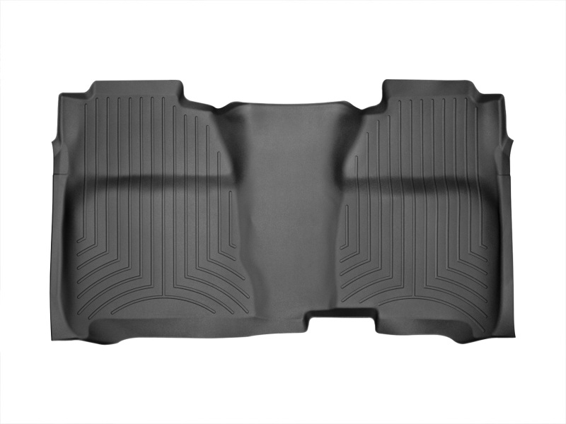 Picture of WeatherTech WT FloorLiner-Rear-Blk Floor Mats - 445422