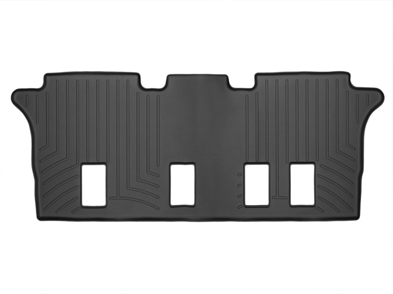 Picture of WeatherTech WT FloorLiner-Rear-Blk Floor Mats - 445533