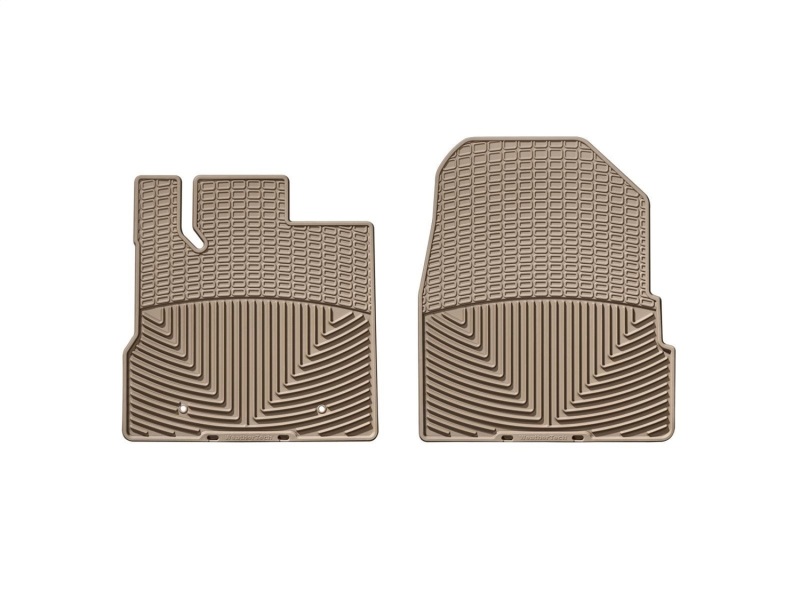 Picture of WeatherTech WT Rubber Mats-Front-Tan Floor Mats - W165TN