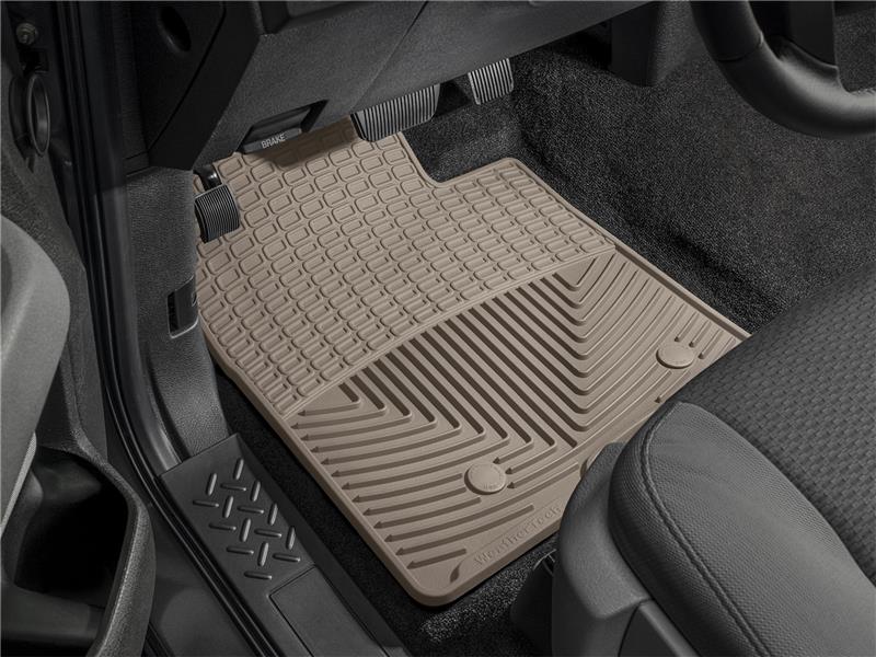 Picture of WeatherTech WT Rubber Mats-Front-Tan Floor Mats - W16TN