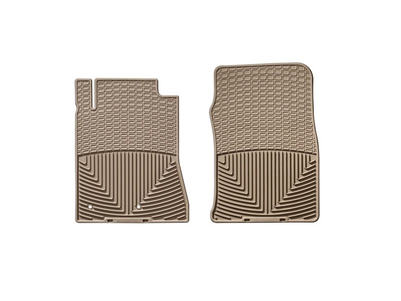 Picture of WeatherTech WT Rubber Mats-Front-Tan Floor Mats - W178TN