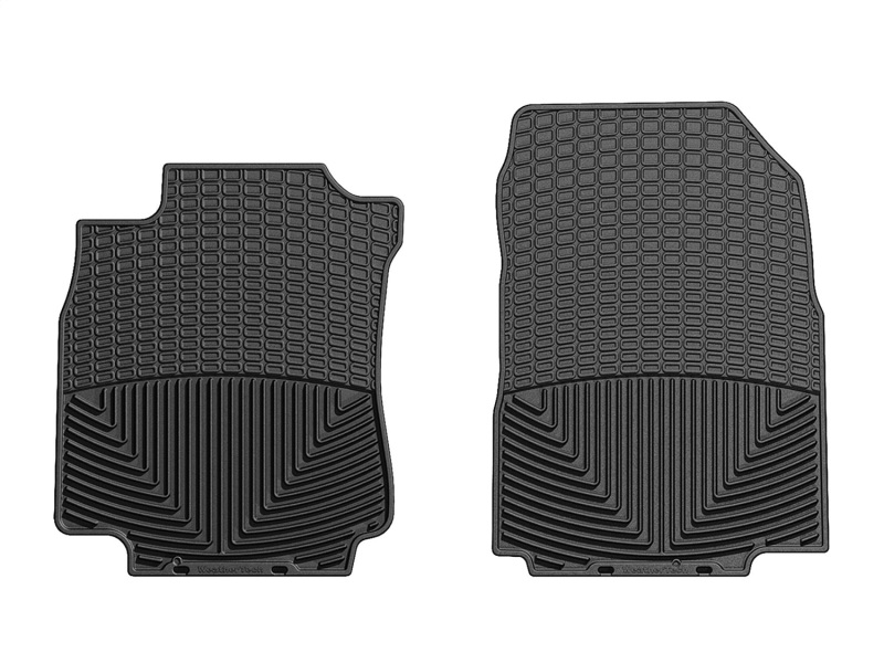 Picture of WeatherTech WT Rubber Mats-Front-Blk Floor Mats - W214