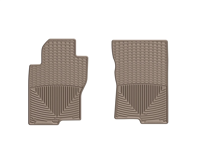 Picture of WeatherTech WT Rubber Mats-Front-Tan Floor Mats - W222TN